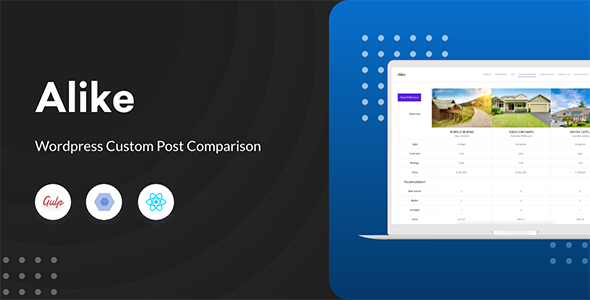 Alike - WordPress Custom Post Comparison - CodeCanyon Item for Sale