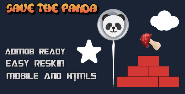 Save the Panda - HTML5 Game - CodeCanyon Item for Sale