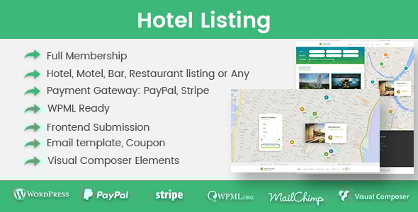 Hotel Listing - CodeCanyon Item for Sale