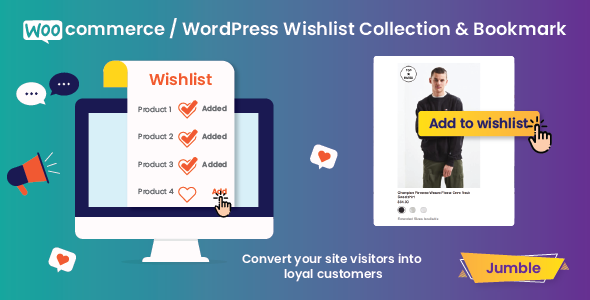 Jumble - WooCommerce / WordPress Wishlist Collection & Bookmark Plugin - CodeCanyon Item for Sale