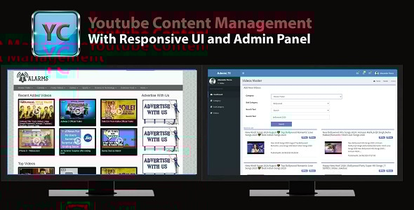 Youtube Channel management with Admin and website in MVC 5 and MySql - CodeCanyon Item for Sale