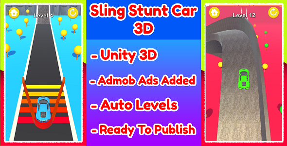 Sling Stunt Car 3D Game Unity Source Code - CodeCanyon Item for Sale