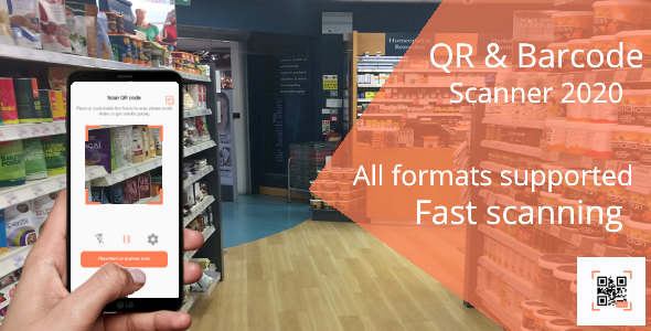 QR Code Scanner - Barcode Scanner all in one - CodeCanyon Item for Sale
