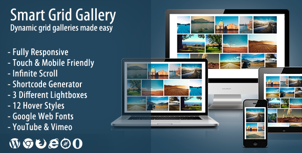 Smart Grid Gallery - Responsive WordPress Gallery Plugin - CodeCanyon Item for Sale