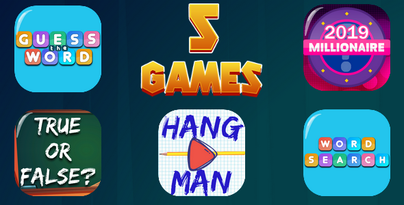 HTML5 GAMES BUNDLE №7 (CAPX) - CodeCanyon Item for Sale