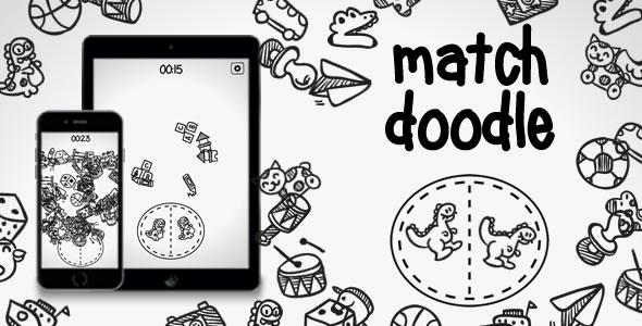 Match Doodle - HTML5 Game - CodeCanyon Item for Sale