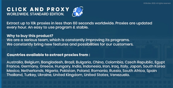 Click and Proxy - WorldWide - CodeCanyon Item for Sale