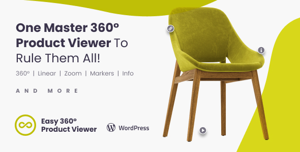 Easy 360° Product Viewer Wordpress & WooCommerce Plugin - CodeCanyon Item for Sale