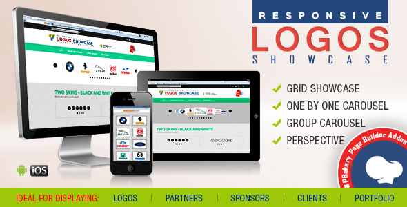 Logos Showcase Pro - Addon for WPBakery Page Builder - CodeCanyon Item for Sale