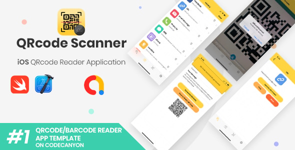QRcode Scanner | iOS QR Code/Barcode Reader and Creator Application - CodeCanyon Item for Sale