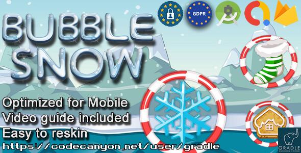 Bubble Snow (Admob + GDPR + Android Studio) - CodeCanyon Item for Sale