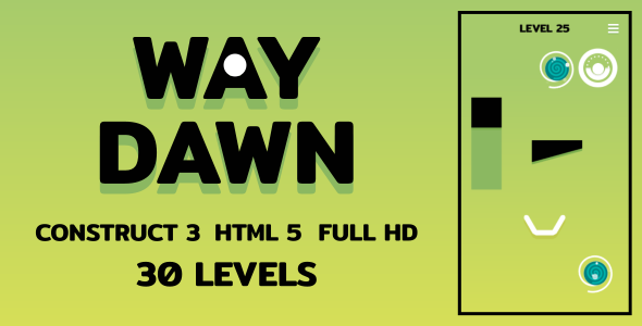 Way Dawn - HTML5 Game (Construct3) - CodeCanyon Item for Sale