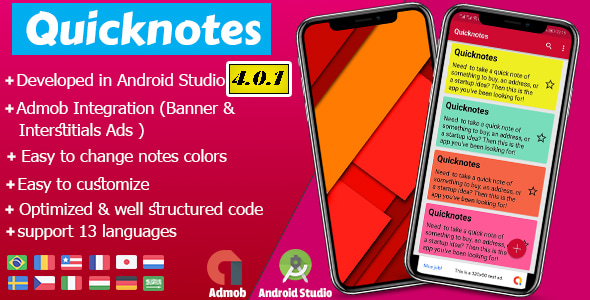Quicknotes colorful notes - CodeCanyon Item for Sale