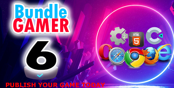 Bundle HTML5 - 6 Game -40% Construct 2 and Construct 3 - Capx and C3p and HTML5 - CodeCanyon Item for Sale