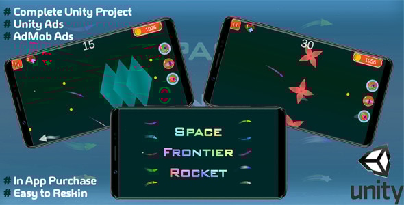 Space Frontier Rocket - CodeCanyon Item for Sale