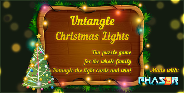 Untangle: Christmas Lights - CodeCanyon Item for Sale