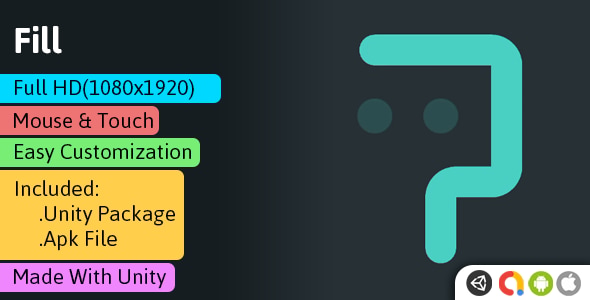 Fill -Unity Puzzle Game - CodeCanyon Item for Sale