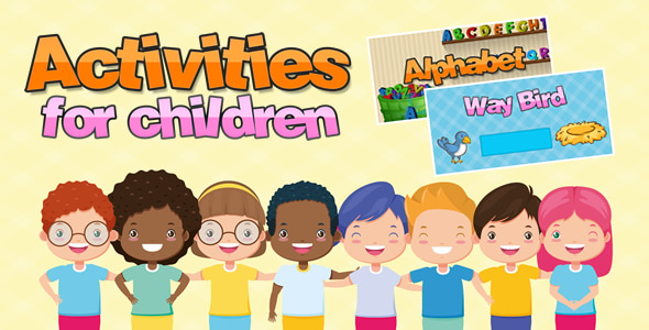 Activities for children - CodeCanyon Item for Sale