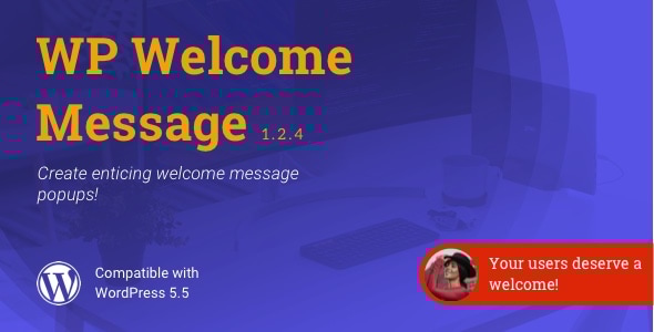 WP Welcome Message | WordPress Popup Message Plugin - CodeCanyon Item for Sale