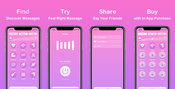 Vibration-Pink-Massage ** Swift 4.2 ** - CodeCanyon Item for Sale