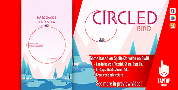 Circled Bird - CodeCanyon Item for Sale