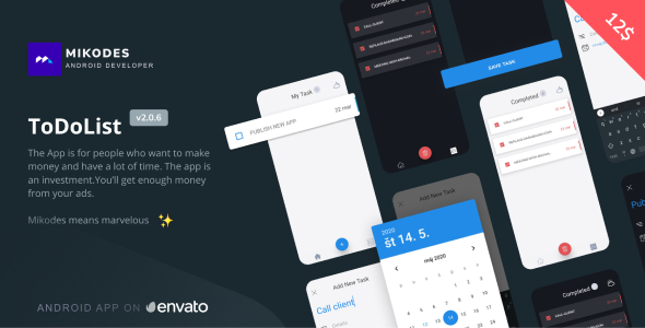 ToDo List - Android Studio Project - CodeCanyon Item for Sale