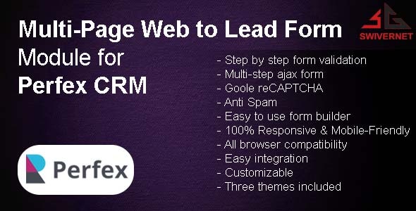 Multi-Page Web to Lead Form Module - CodeCanyon Item for Sale