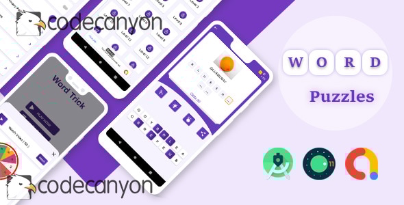 Word Puzzles - Word Trick games with admob ready to publish - CodeCanyon Item for Sale