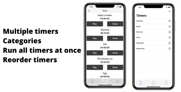 Multi Timers & Reminders - CodeCanyon Item for Sale
