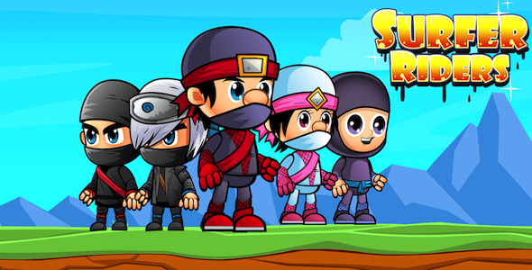 Surfer Riders + Unity Games + IOS + Android - CodeCanyon Item for Sale