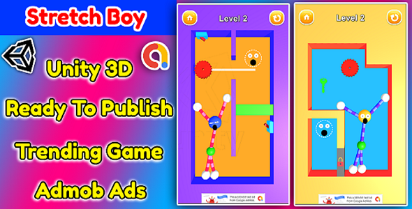Stretch Boy 3D Game Unity Source Code + Admob Ads - CodeCanyon Item for Sale