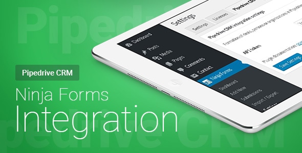 Ninja Forms - Pipedrive CRM - Integration - CodeCanyon Item for Sale
