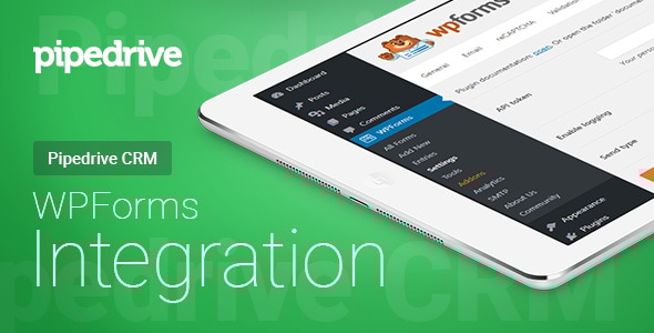 WPForms - Pipedrive CRM - Integration - CodeCanyon Item for Sale