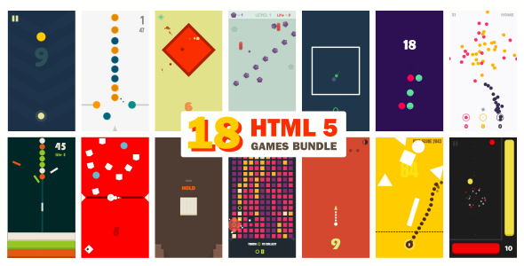 18 GAMES BUNDLE / HTML 5 / CONSTRUCT 3 by regarding | CodeCanyon