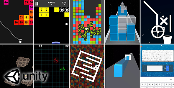 10 In 1 Mega Bundle (Unity source code) - fast pace hyper casual video games - CodeCanyon Item for Sale