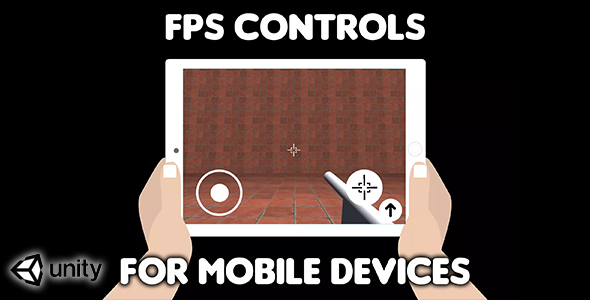FPS Controls for mobile devices (Unity Source Code) - easy first person shooter virtual controls - CodeCanyon Item for Sale