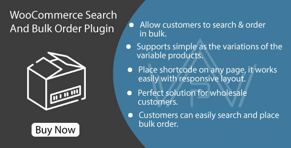Search and Bulk Shop For WooCommerce - CodeCanyon Item for Sale