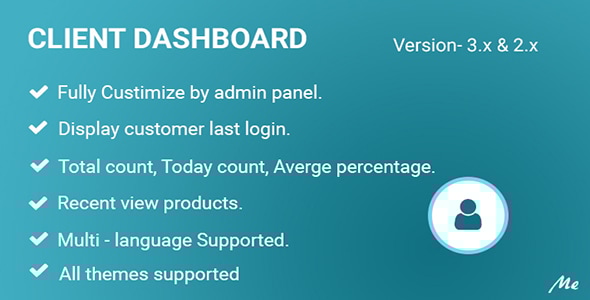 Client Dashboard - CodeCanyon Item for Sale