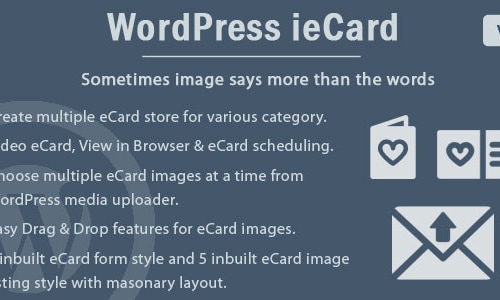 WP ieCard - WordPress eCards Plugin by infornweb | CodeCanyon
