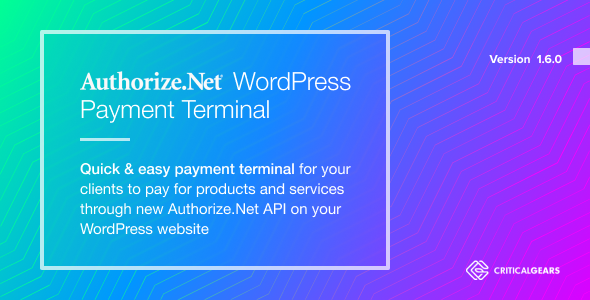 Authorize.Net Payment Terminal WordPress - CodeCanyon Item for Sale
