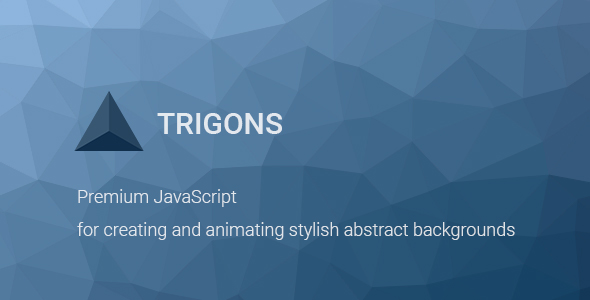 Trigons - Create and Animate Abstract SVG Images - CodeCanyon Item for Sale