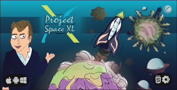 Project Space XL | HTML5 Construct Game - CodeCanyon Item for Sale