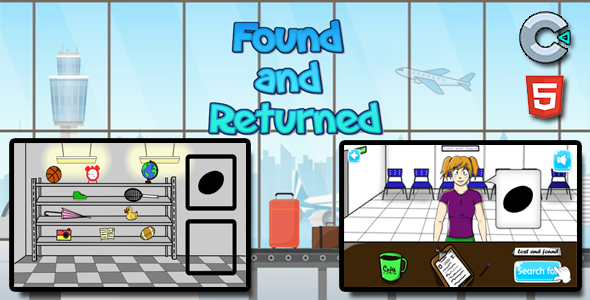 Found and Returned - HTML5 PC Game - CodeCanyon Item for Sale