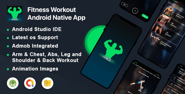 Fitness Workout - Android App - CodeCanyon Item for Sale