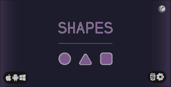 Shapes | HTML5 Construct Game - CodeCanyon Item for Sale
