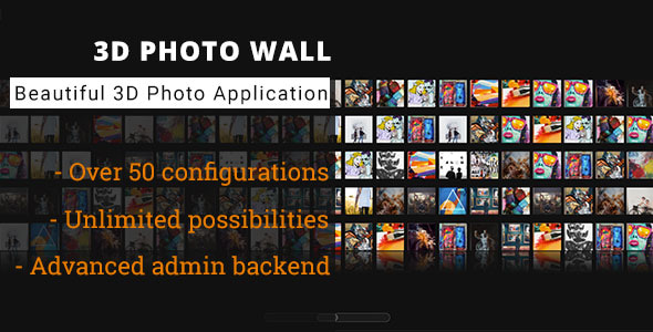 3D Photo Wall - Advanced Media Gallery - CodeCanyon Item for Sale