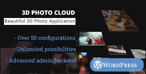 3D Photo Cloud - WordPress Media Plugin - CodeCanyon Item for Sale