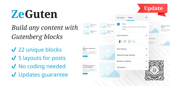 ZeGuten — Gutenberg Blocks - CodeCanyon Item for Sale