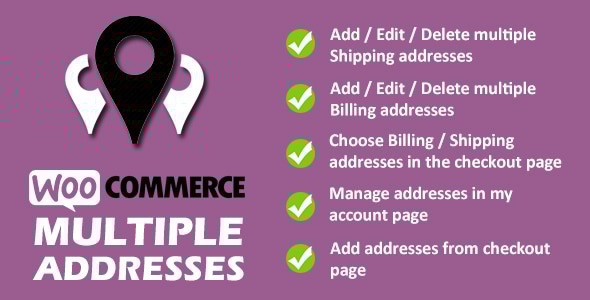 WooCommerce Multiple Addresses - CodeCanyon Item for Sale