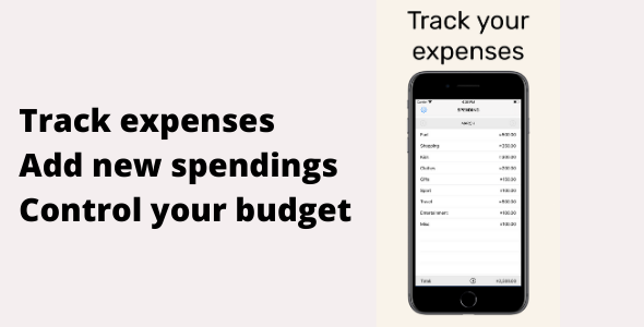 Expense Tracker: Money Manager - CodeCanyon Item for Sale